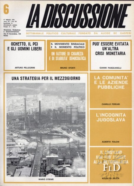 La Discussione - Numero 6 - 17 febbraio 1972